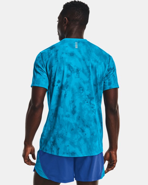Men's UA Speed Stride Wash T-Shirt, Blue, pdpMainDesktop image number 1